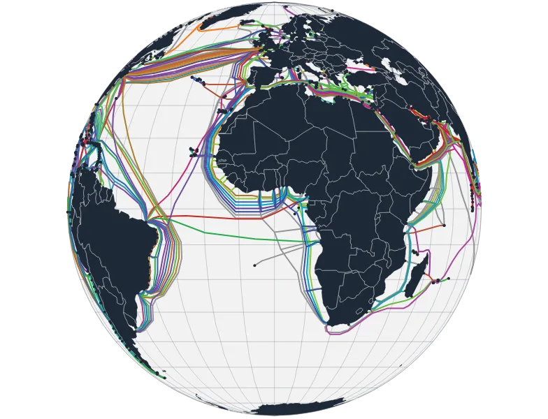 GeoPath - submarine-cables-globe